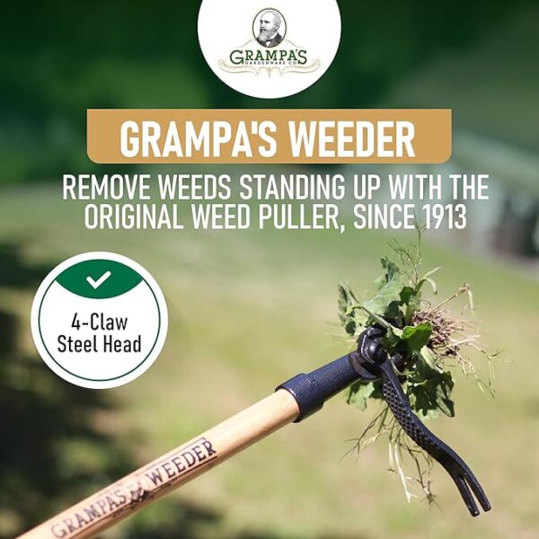 Grampa’s Weeder Stand Up Weed Remover - Image 2