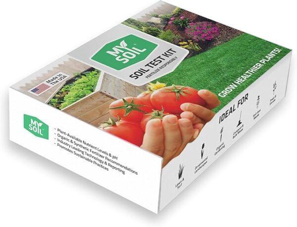 MySoil Soil Test Kit, Unlock Your Lawn & Garden Potential, Complete & Accurate Nutrient and pH Analysis with Recommendations Tailored to Your Soil and Plant Needs - Image 3