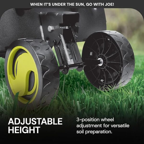 Sun Joe TJ603E Electric Tiller and Cultivator - Image 3
