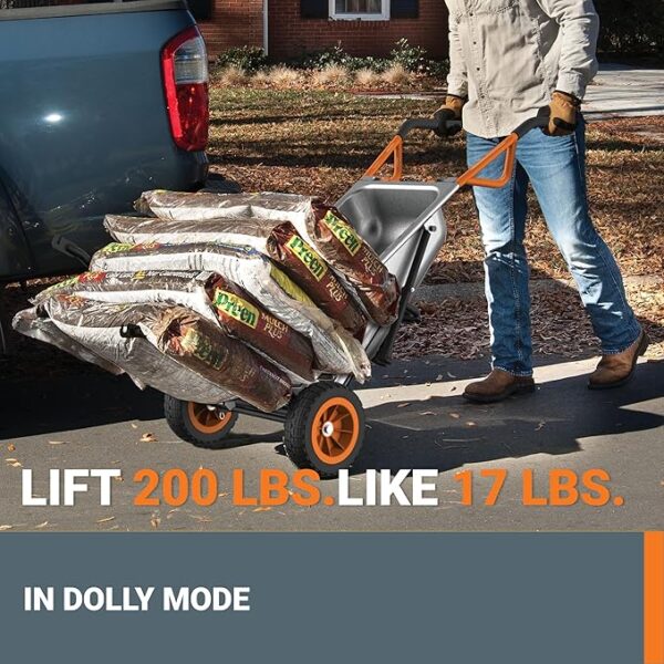 WORX WG050 8-in-1 Aerocart Wheelbarrow - Image 2