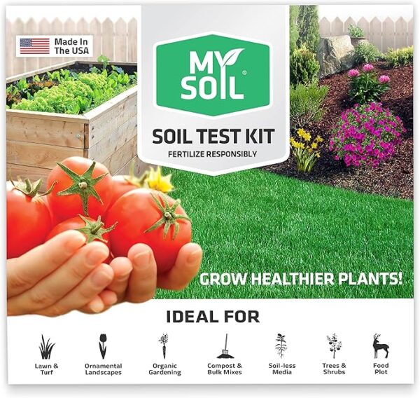 MySoil Soil Test Kit, Unlock Your Lawn & Garden Potential, Complete & Accurate Nutrient and pH Analysis with Recommendations Tailored to Your Soil and Plant Needs - Image 5